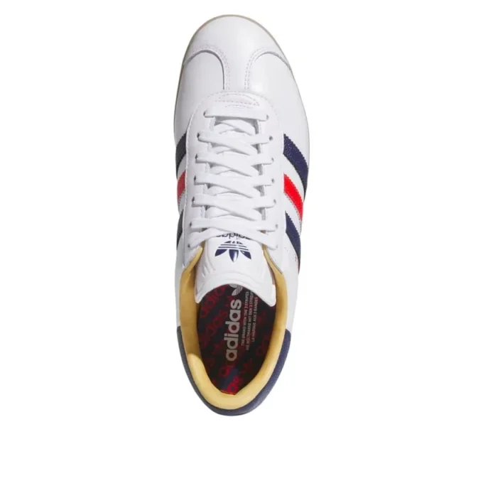 Adidas Gazelle Golf Le “Cloud White Dark Blue Red”
