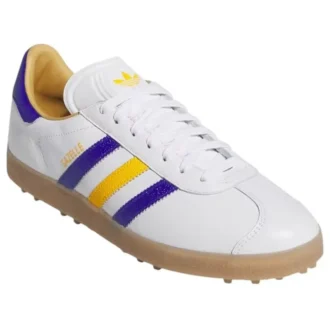 Adidas Gazelle Golf Le “Cloud White Lucid Blue Yellow”
