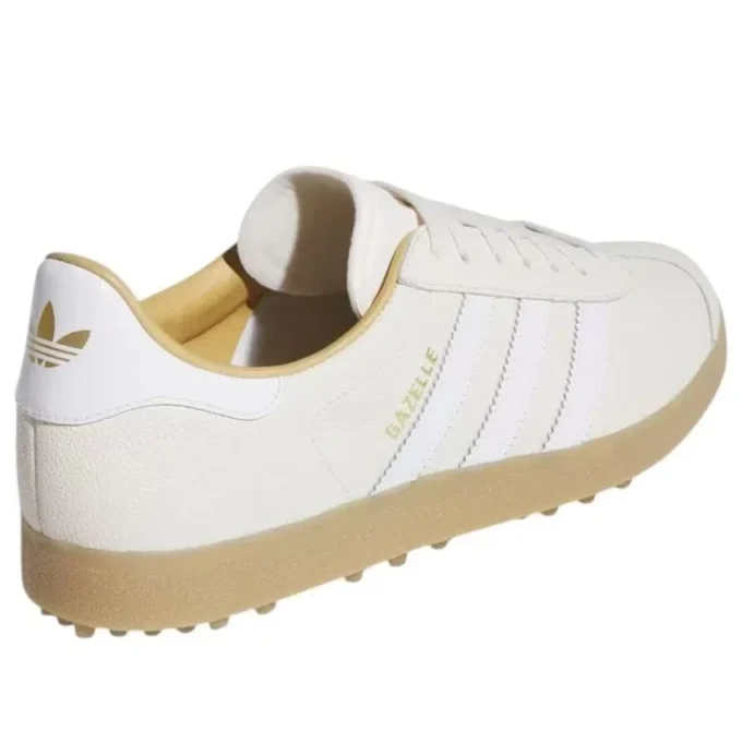 Adidas Gazelle Golf Lux “Chalk White Gum”