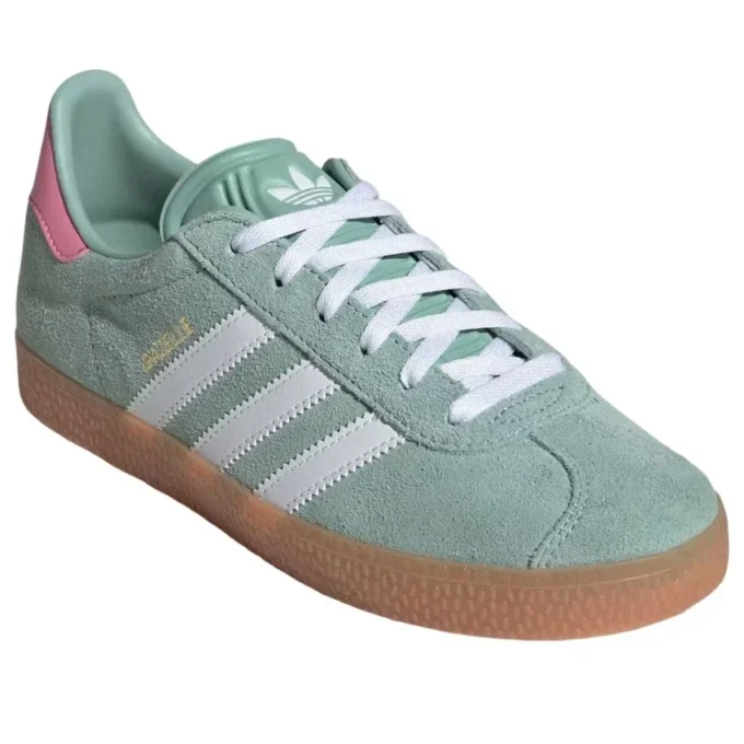 Adidas Gazelle “Hazy Green Bliss Pink”