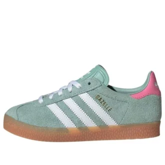 Adidas Gazelle “Hazy Green White Pink”