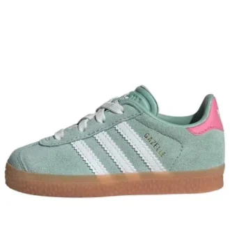 Adidas Gazelle “Hazy Green White Pink”
