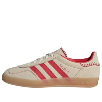Adidas Gazelle Indoor “Beige Better Scarlet Cream White”