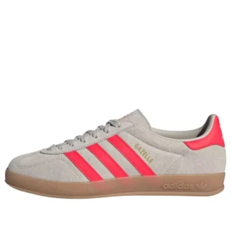 Adidas Gazelle Indoor “Beige Lucid Red”