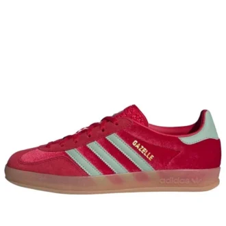 Adidas Gazelle Indoor “Better Scarlet Hazy Green”