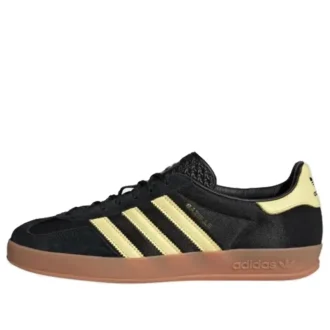 Adidas Gazelle Indoor “Black Almost Yellow Gum”