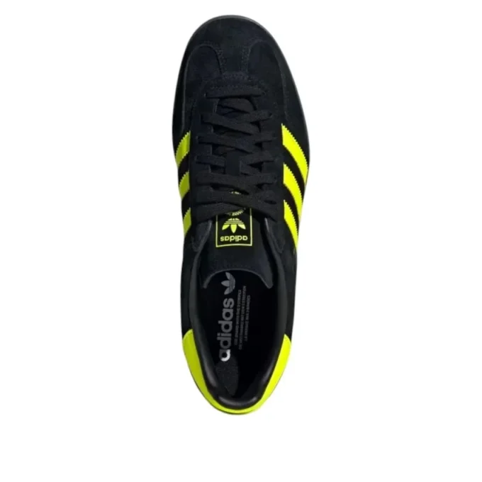 Adidas Gazelle Indoor “Black Solar Yellow”
