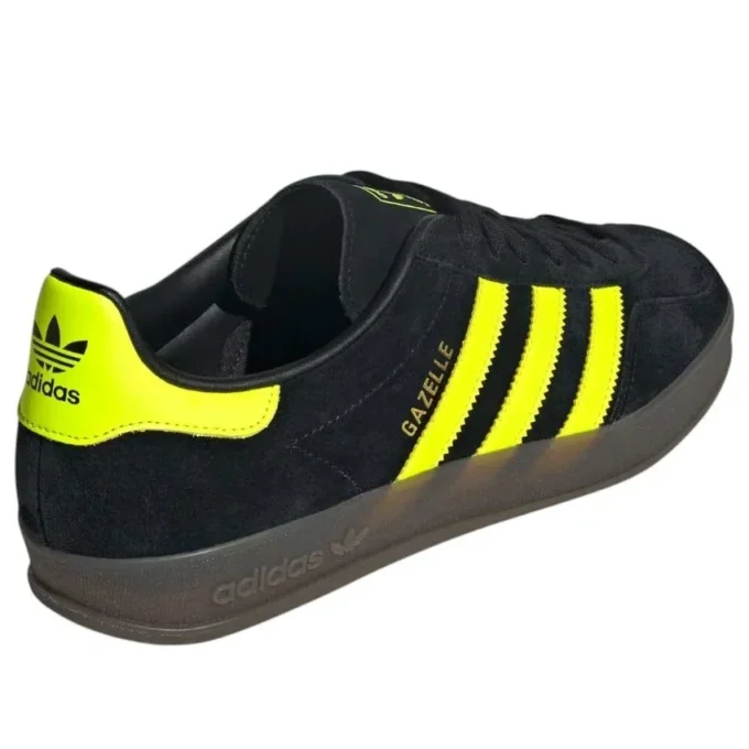 Adidas Gazelle Indoor “Black Solar Yellow”