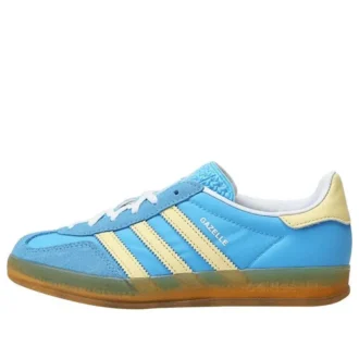 Adidas Gazelle Indoor “Blue Burst Yellow”