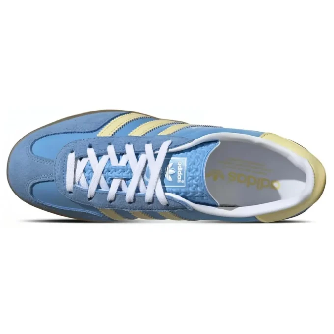 Adidas Gazelle Indoor “Blue Burst Yellow”