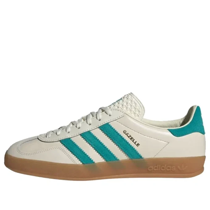 Adidas Gazelle Indoor “Chalk White Turquoise”