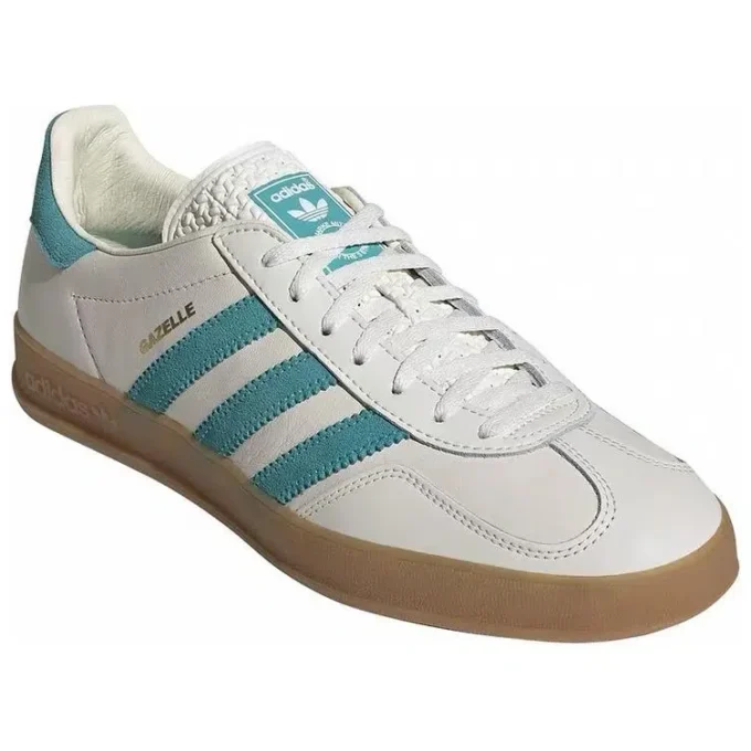 Adidas Gazelle Indoor “Chalk White Turquoise”