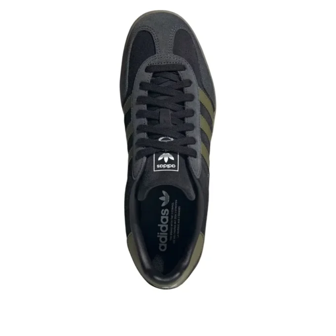 Adidas Gazelle Indoor “Core Black Focus Olive”