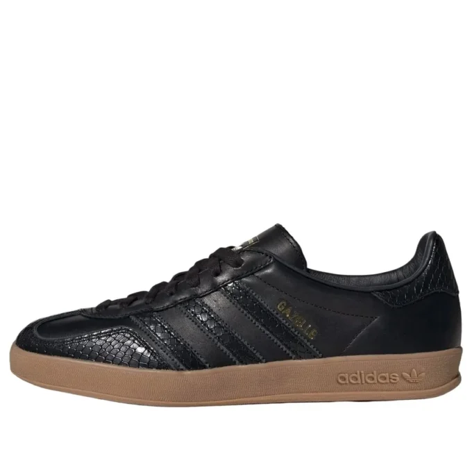 Adidas Gazelle Indoor “Core Black Snakeskin”