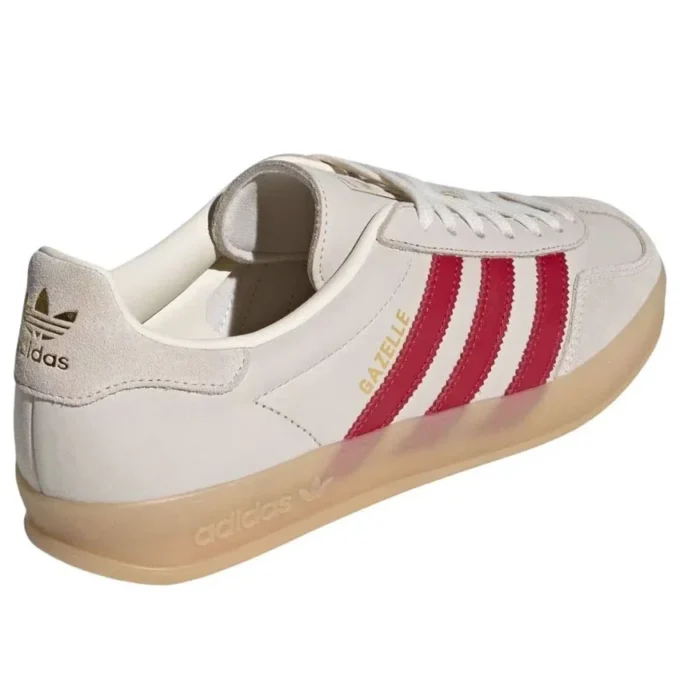 Adidas Gazelle Indoor “Cream White Red Gum”