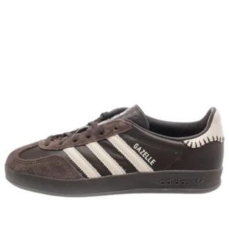 Adidas Gazelle Indoor “Dark Brown Wonder White”