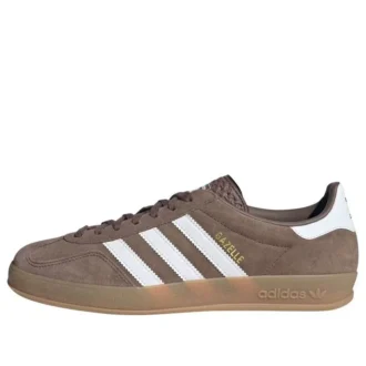 Adidas Gazelle Indoor “Earth Strata White Gold Metallic”