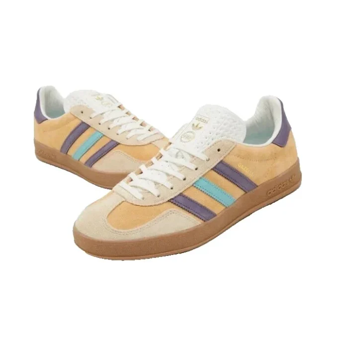 Adidas Gazelle Indoor “Glow Orange Shadow Violet”