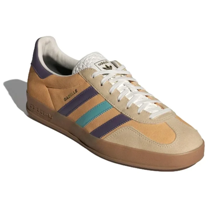 Adidas Gazelle Indoor “Glow Orange Shadow Violet”