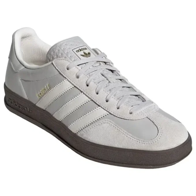 Adidas Gazelle Indoor “Grey Core White Gum”