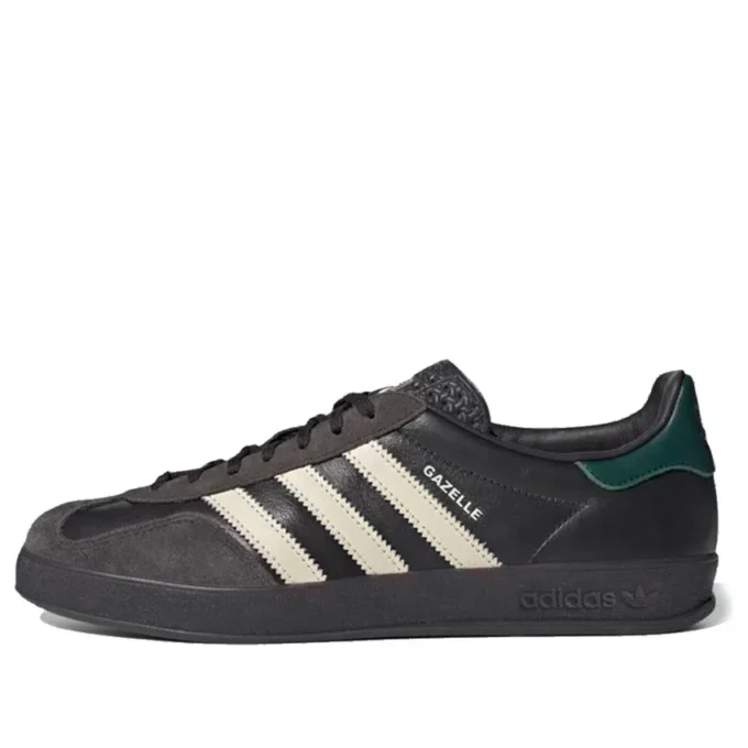 Adidas Gazelle Indoor Leather “Black Brown Green”