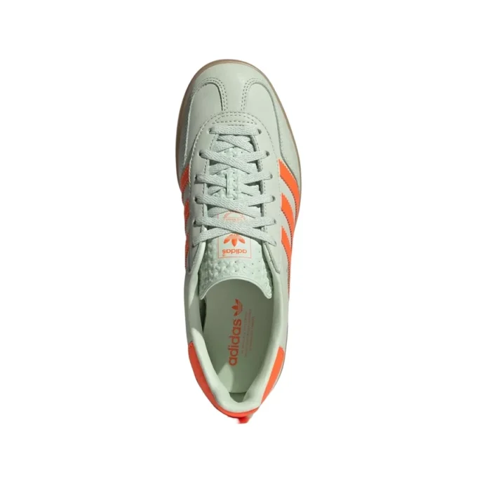 Adidas Gazelle Indoor “Linen Green Solar Orange”