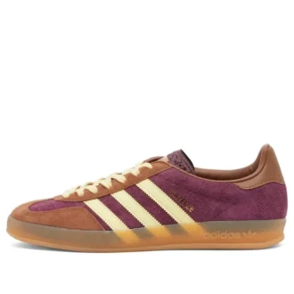 Adidas Gazelle Indoor “Maroon Almost Yellow”