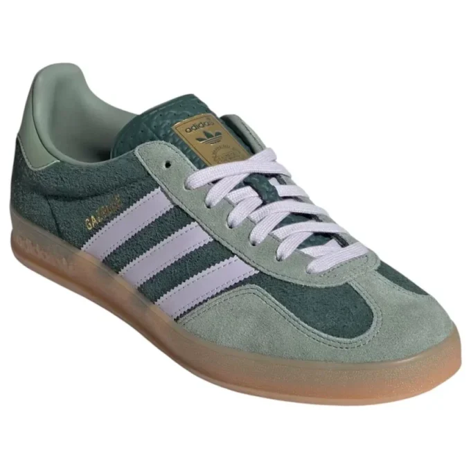 Adidas Gazelle Indoor “Mineral Green Silver Dawn”