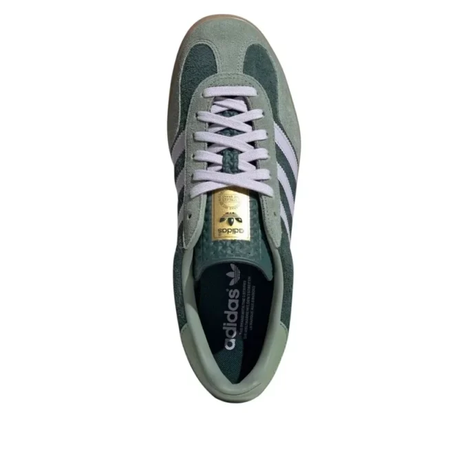 Adidas Gazelle Indoor “Mineral Green Silver Dawn”