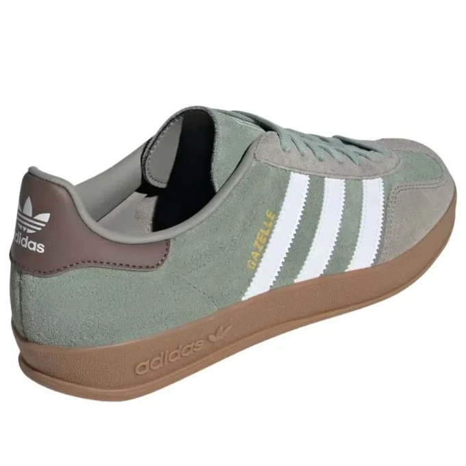 Adidas Gazelle Indoor “Olive Strata White”