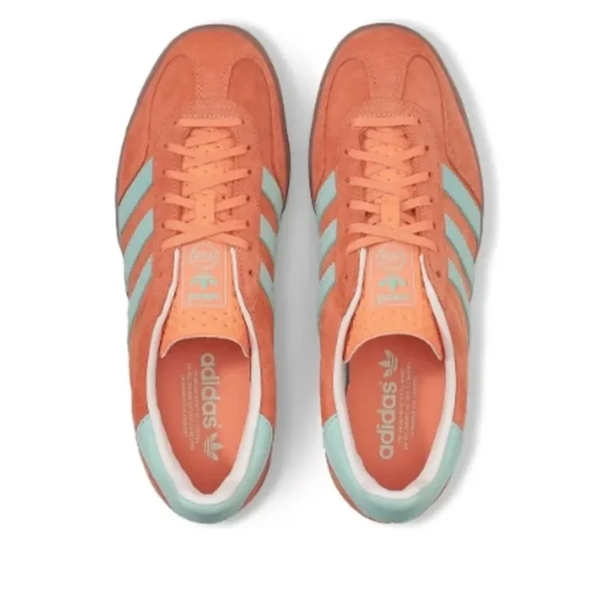 Adidas Gazelle Indoor “Orange Green Tan”