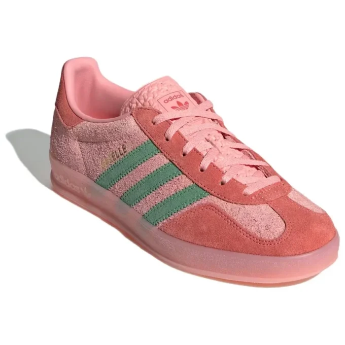 Adidas Gazelle Indoor “Pink Spark Preloved Green”