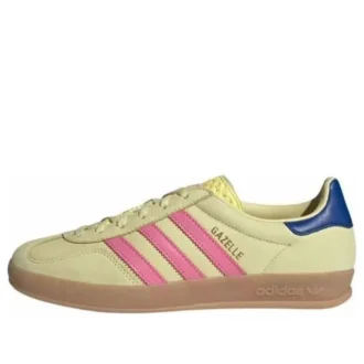 Adidas Gazelle Indoor “Powder Yellow Lucid Pink”