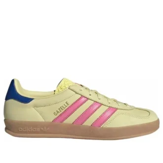Adidas Gazelle Indoor “Powder Yellow Lucid Pink”