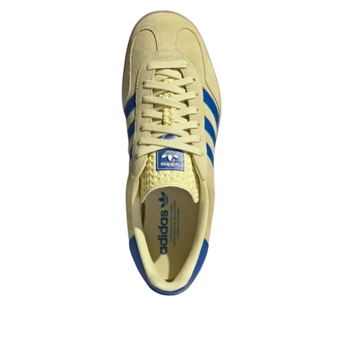 Adidas Gazelle Indoor “Powder Yellow Royal Blue”