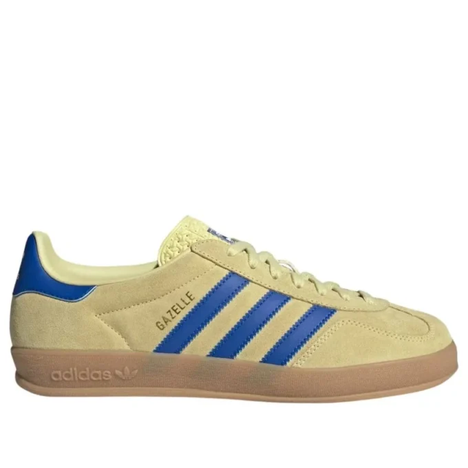 Adidas Gazelle Indoor “Powder Yellow Royal Blue”
