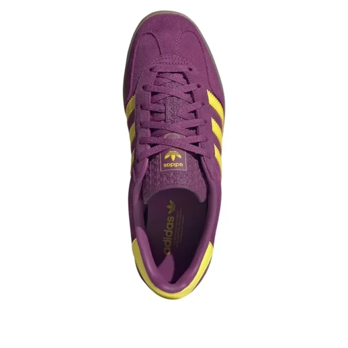 Adidas Gazelle Indoor “Rich Mauve Bright Yellow”