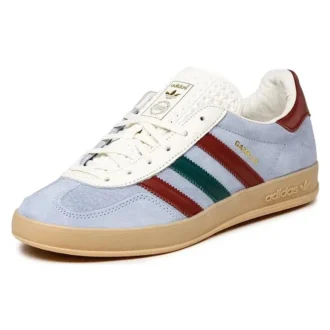 Adidas Gazelle indoor schoenen “Blue Dawn Collegiate Burgundy”