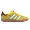 Adidas Gazelle indoor schoenen “Bright Yellow Burgundy”