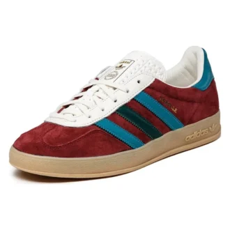 Adidas Gazelle indoor schoenen “Burgundy Arctic Fusion Collegiate Green”