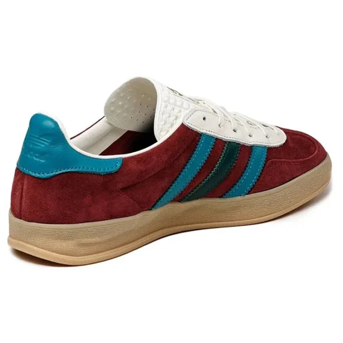 Adidas Gazelle indoor schoenen “Burgundy Arctic Fusion Collegiate Green”