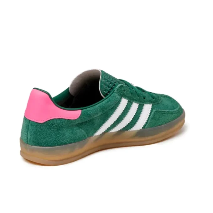 Adidas Gazelle Indoor-schoenen “Collegiate Green Pink”