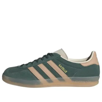 Adidas Gazelle Indoor “Shadow Green Warm Sandstone”