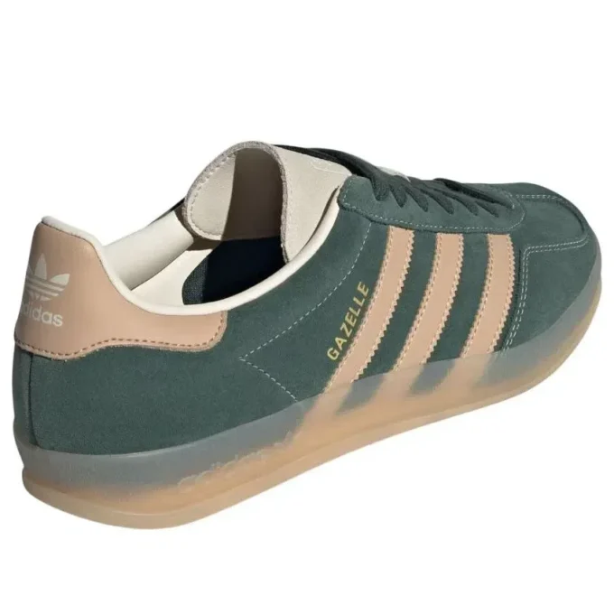 Adidas Gazelle Indoor “Shadow Green Warm Sandstone”
