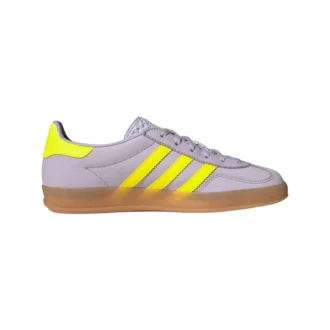 Adidas Gazelle Indoor “Silver Dawn Solar Yellow”