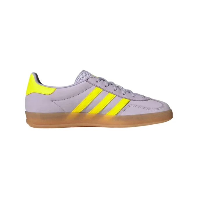 Adidas Gazelle Indoor “Silver Dawn Solar Yellow”