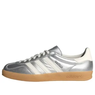 Adidas Gazelle Indoor “Silver Metallic White”
