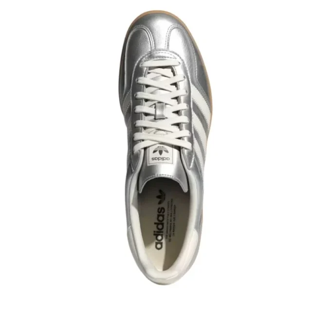 Adidas Gazelle Indoor “Silver Metallic White”