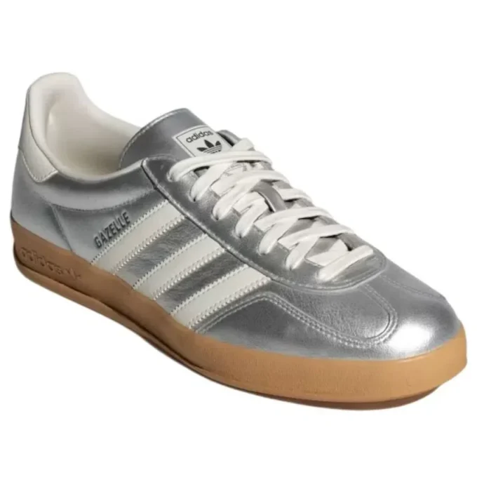 Adidas Gazelle Indoor “Silver Metallic White”