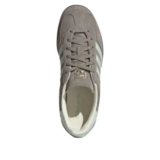 Adidas Gazelle Indoor “Silver Pebble Linen Green Gum”